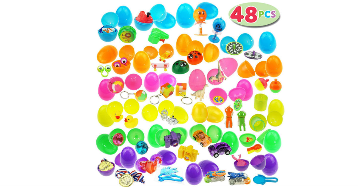 JOYIN 48 Filled Easter Eggs ONLY $11.00 on Amazon