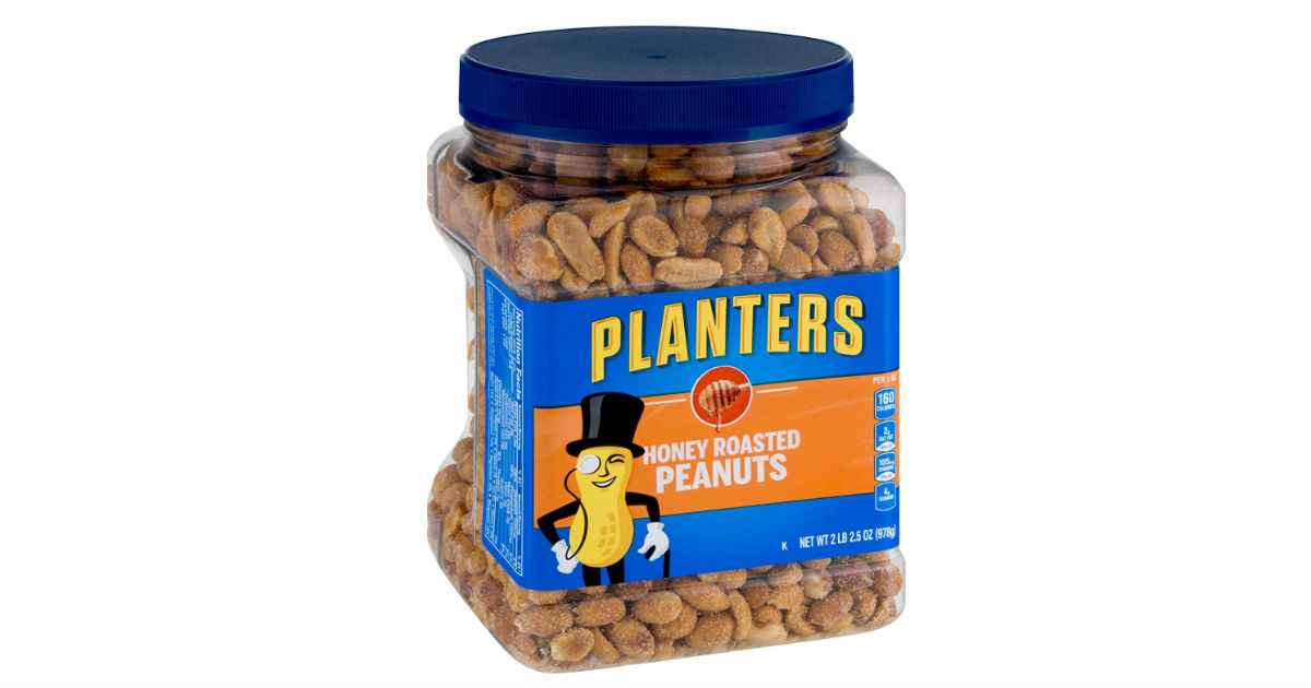 Planters Honey Roasted Peanuts ONLY $8.54 (Reg. $13.56)