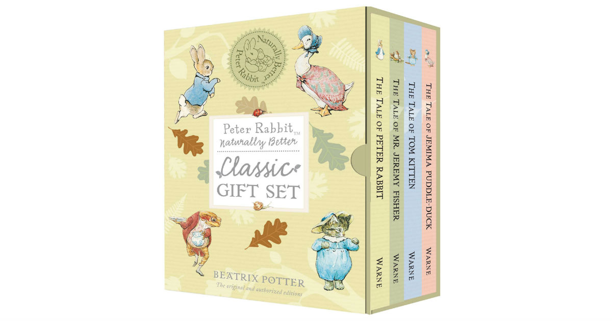 Peter Rabbit Hardcover Book Set ONLY $15.99 (Reg. $25)