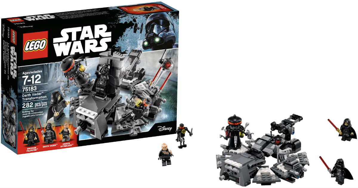 LEGO Star Wars Darth Vader Transformation 75183 Building Kit 