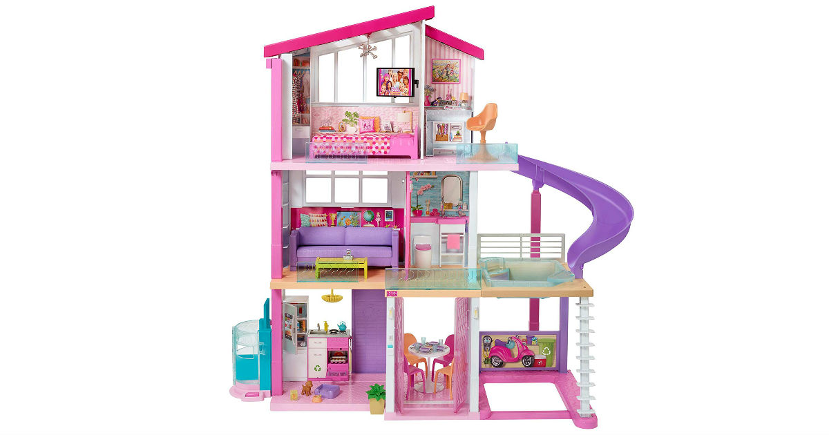 Save $45.00 on New Barbie Dream House on Amazon