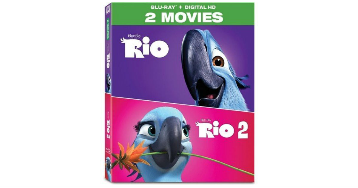 Rio 2-Movie on Blu-ray ONLY $9.99 (Reg. $30)