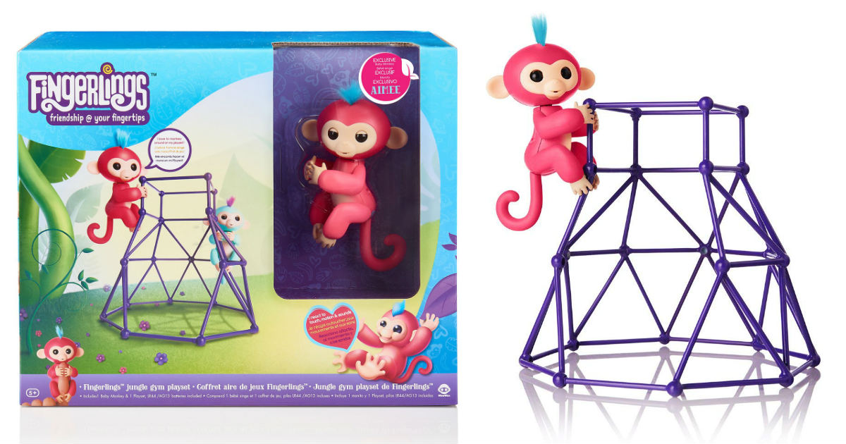 Fingerlings Jungle Gym Playset ONLY $6.52 (Reg. $20)