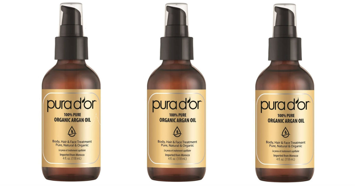 PURA D'OR Moroccan Argan Oil ONLY $8.99 (Reg. $25)