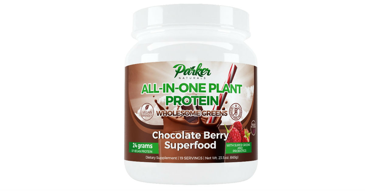 Parker All-In-One Plant Protein ONLY $12.70 (Reg. $33)