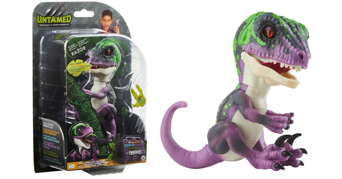 Untamed T-Rex by Fingerlings - Purple ONLY $8.99 (Reg $15)