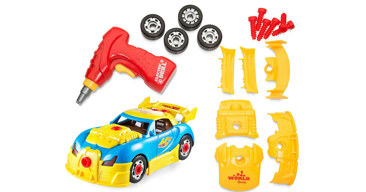 play 2 take apart racing car