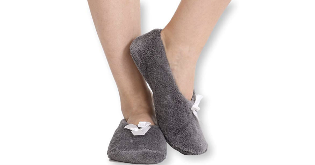 Fuzzy Soft Coral Fleece Slippers ONLY $4.83 (Reg $11)
