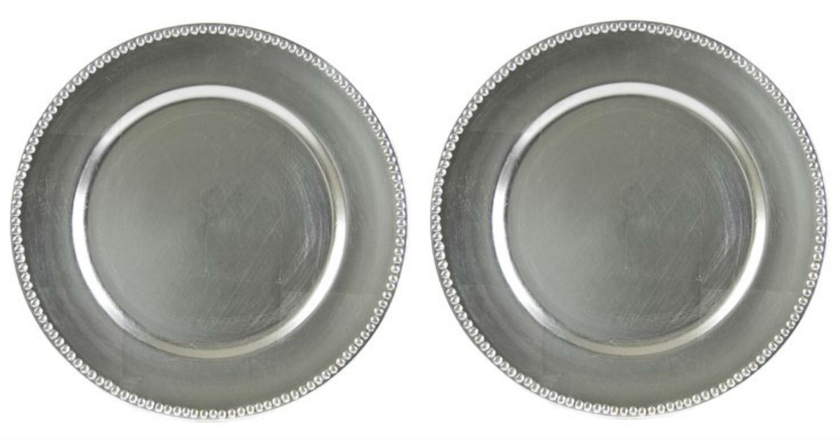 Roybal 13-Inch Beaded Charger ONLY $3.09 + FREE Shipping
