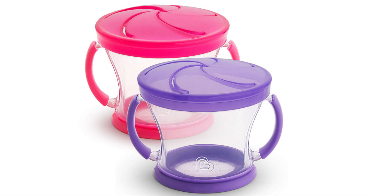 Munchkin Snack Catcher 2-Piece ONLY $3.99 (Reg. $7)