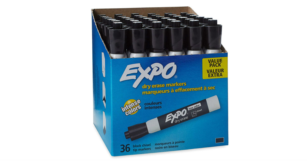 Expo Dry Erase Markers 36-Count ONLY $16.06 (Reg. $33)