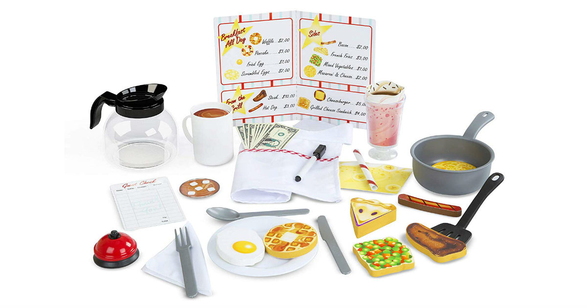 Melissa & Doug 41-Pc Restaurant Playset ONLY $17.20 (Reg. $30)