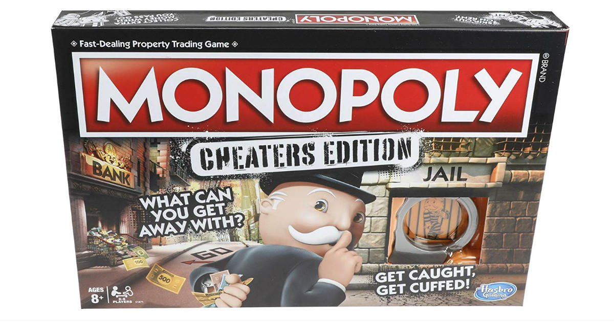 Monopoly Cheaters Edition ONLY $10.07 (Reg. $20)