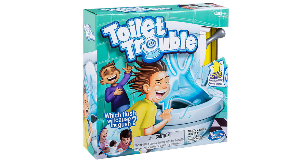 Toilet Trouble Game ONLY $4.99 (Reg. $22)