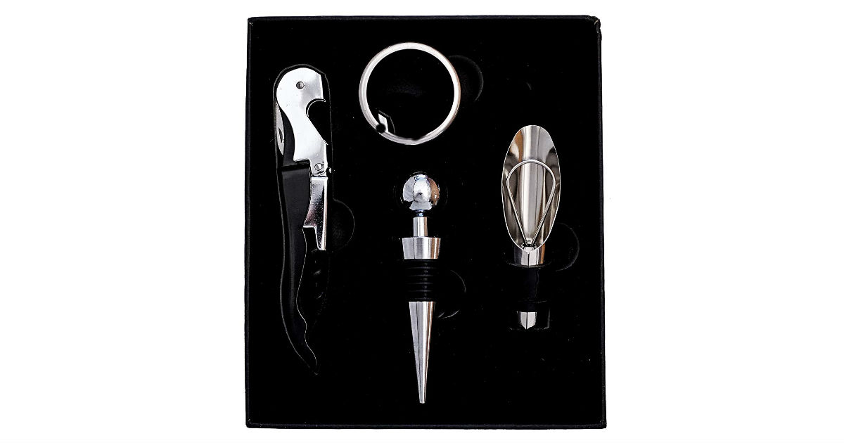 Deluxe Wine Tool Set ONLY $5.60 (Reg. $20)