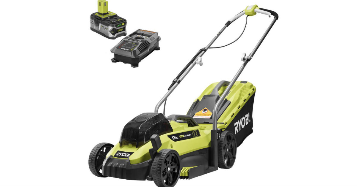 Ryobi 13-In Cordless Lawn Mower ONLY $149 Shipped (Reg $200)