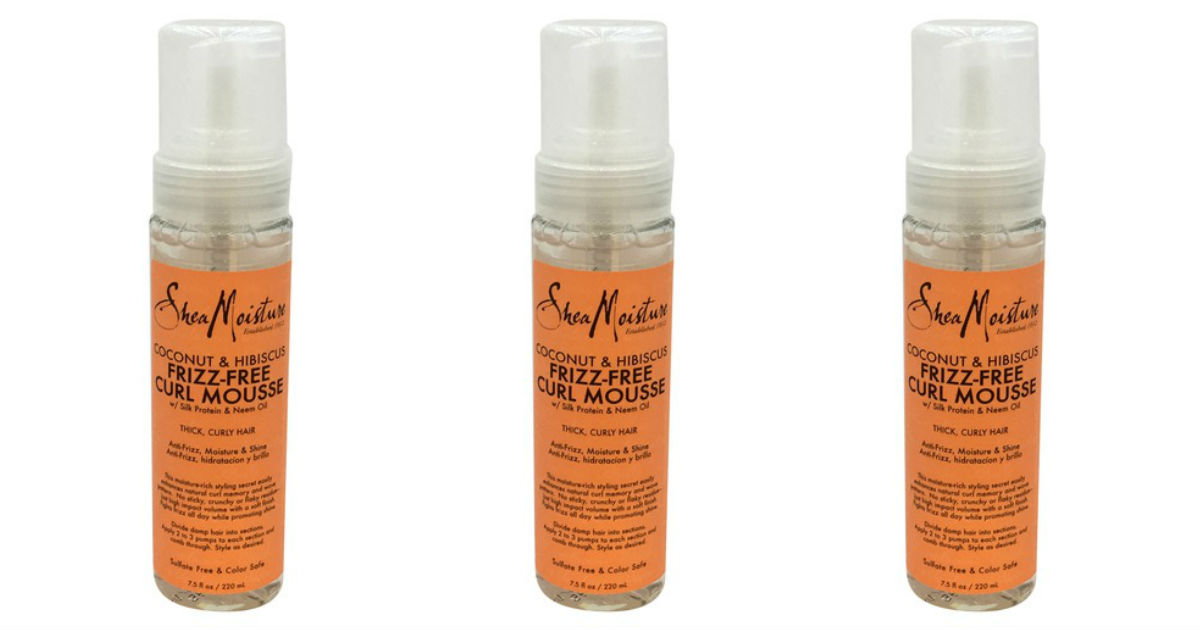 SheaMoisture Frizz-Free Curl Mousse Only $1.83 at Target