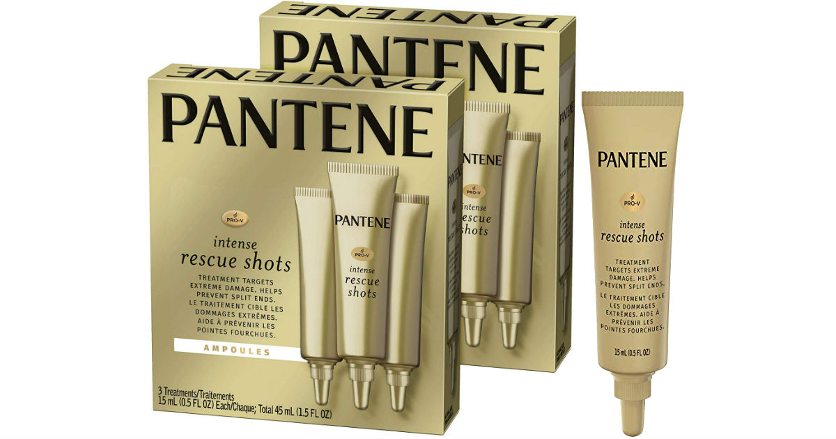 Pantene Rescue Shots Hair Ampoules Treatment 2-Pk ONLY $4.97