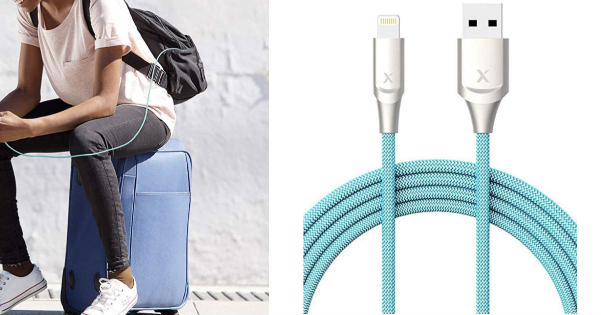 Xcentz Lightning Cable iPhone Charger ONLY $8.99 (Reg $18)