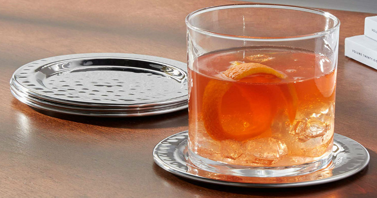 Stainless Steel Coasters ONLY $13.02 (Reg. $26)