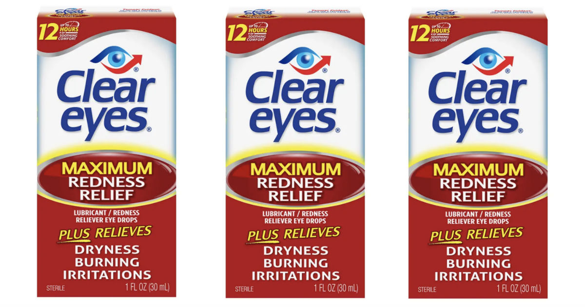 Clear Eyes Drops ONLY $1.59 at Target