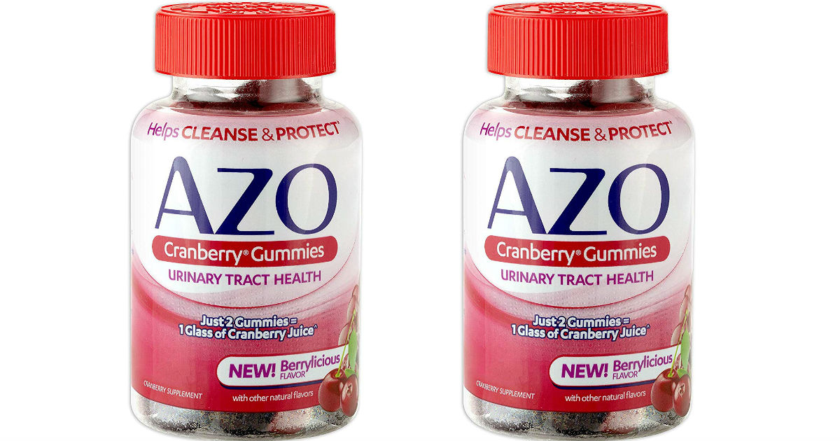 AZO Cranberry Urinary Tract Health Gummies ONLY $3.49 Shipped