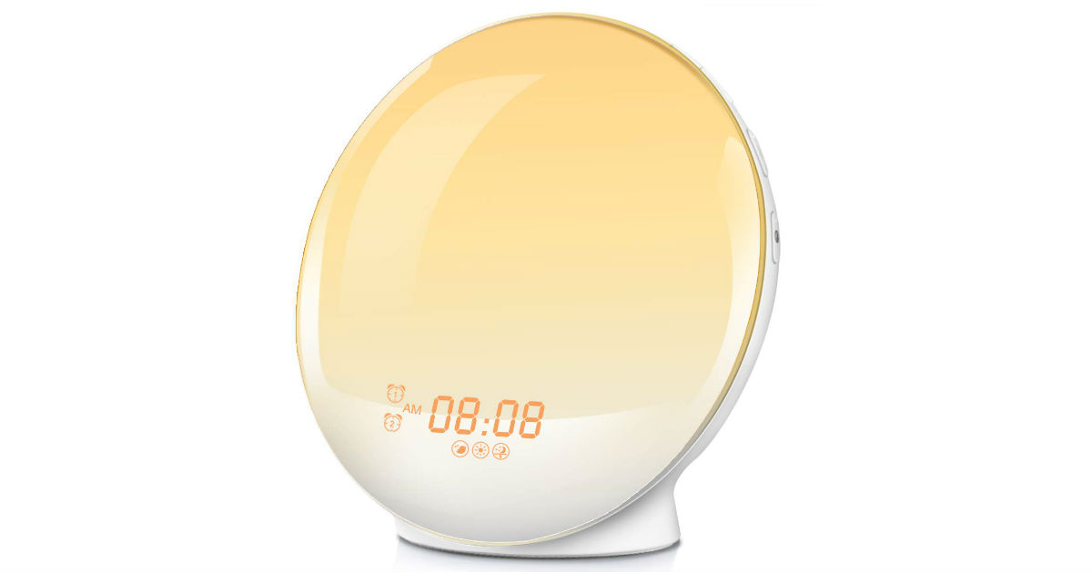 Wake-Up Light Alarm Clock ONLY $29.99 (Reg. $80)