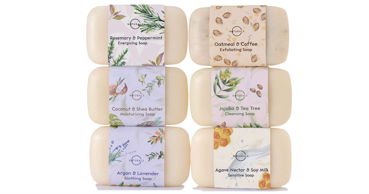 O Naturals 6-Piece Body Soap ONLY $12.99 (Reg. $25)