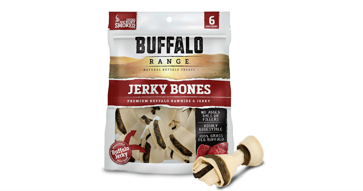 Buffalo Range Rawhide Dog Treats ONLY $6.08 (Reg. $12)