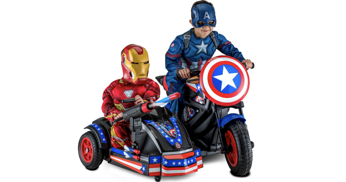 Captain America Motorcycle Ride-On ONLY $179 (Reg $249)