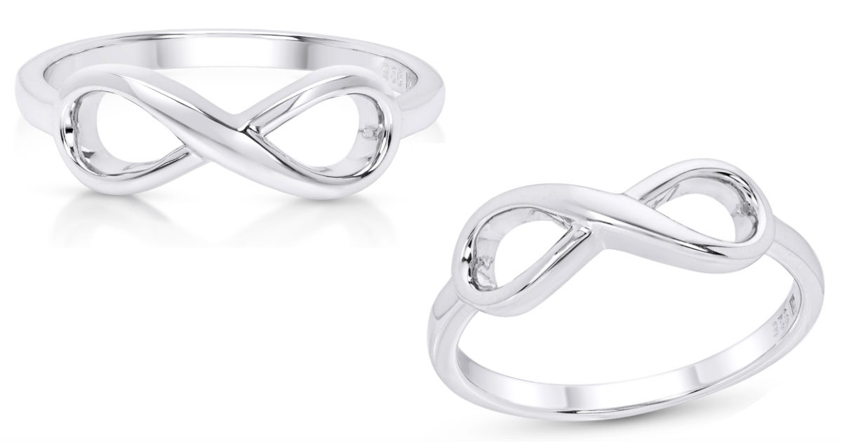 Sterling Silver Infinity Ring ONLY $12.88 at Walmart