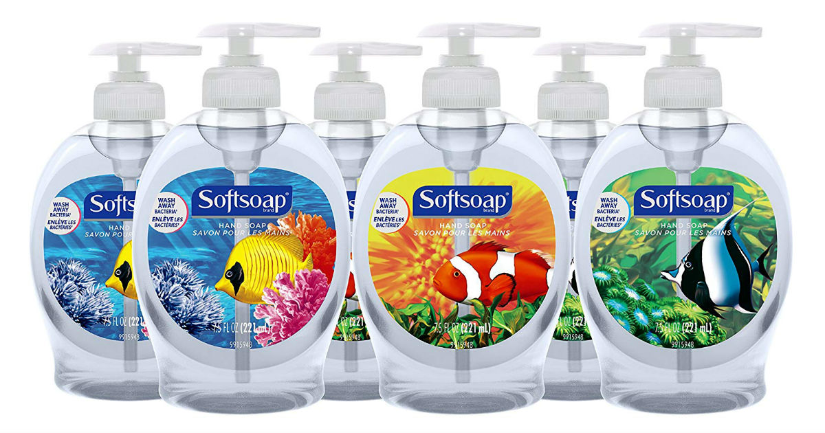 Softsoap Liquid Hand Soap 6-Pack ONLY $4.45 Shipped