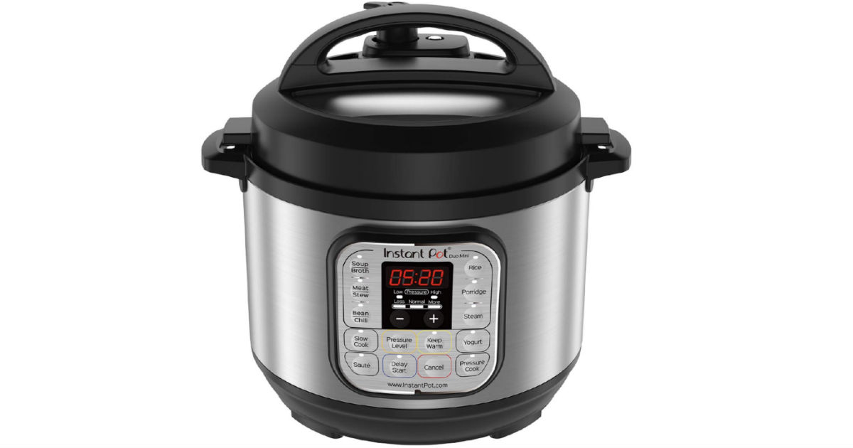 Instant Pot Duo Mini 3-Qt Pressure Cooker ONLY $47.99 Shipped