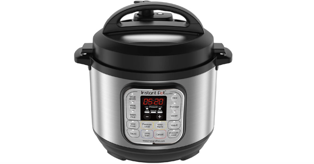 Instant Pot Duo Mini 3Qt Pressure Cooker ONLY 59.99 Shipped Daily Deals & Coupons