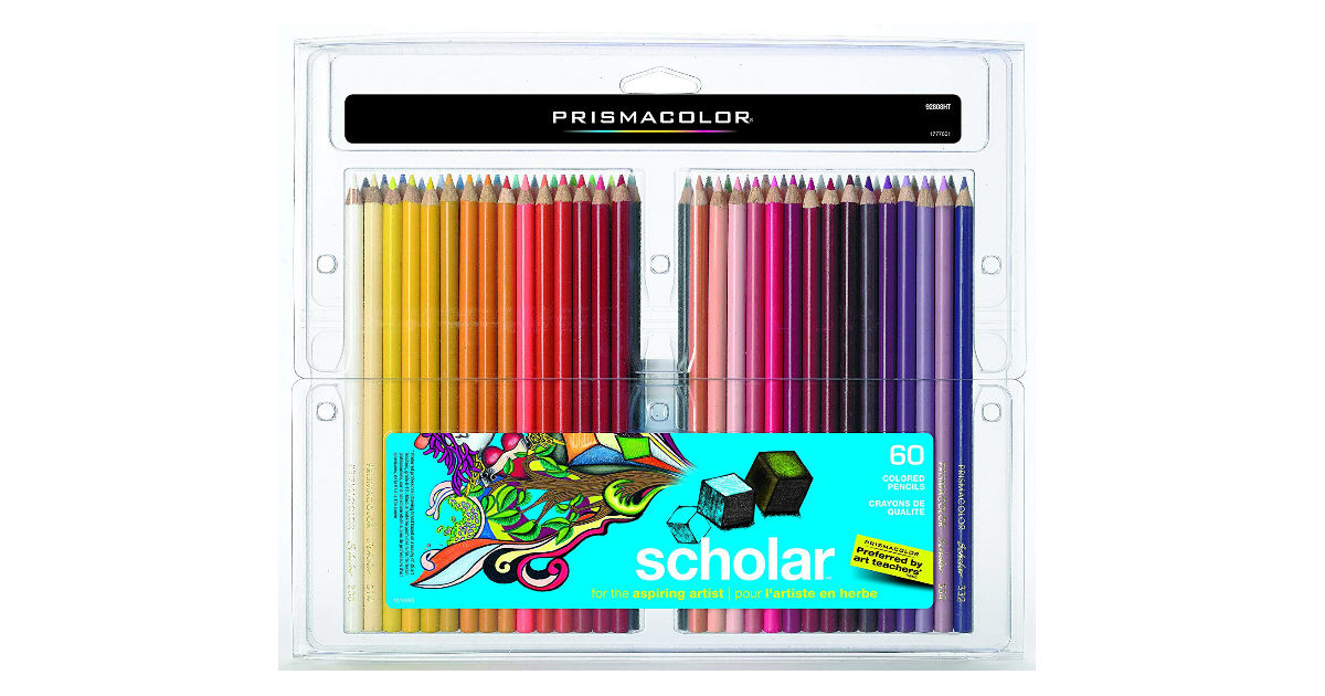 Prismacolor Scholar Colored Pencils ONLY $17.85 (Reg. $45)