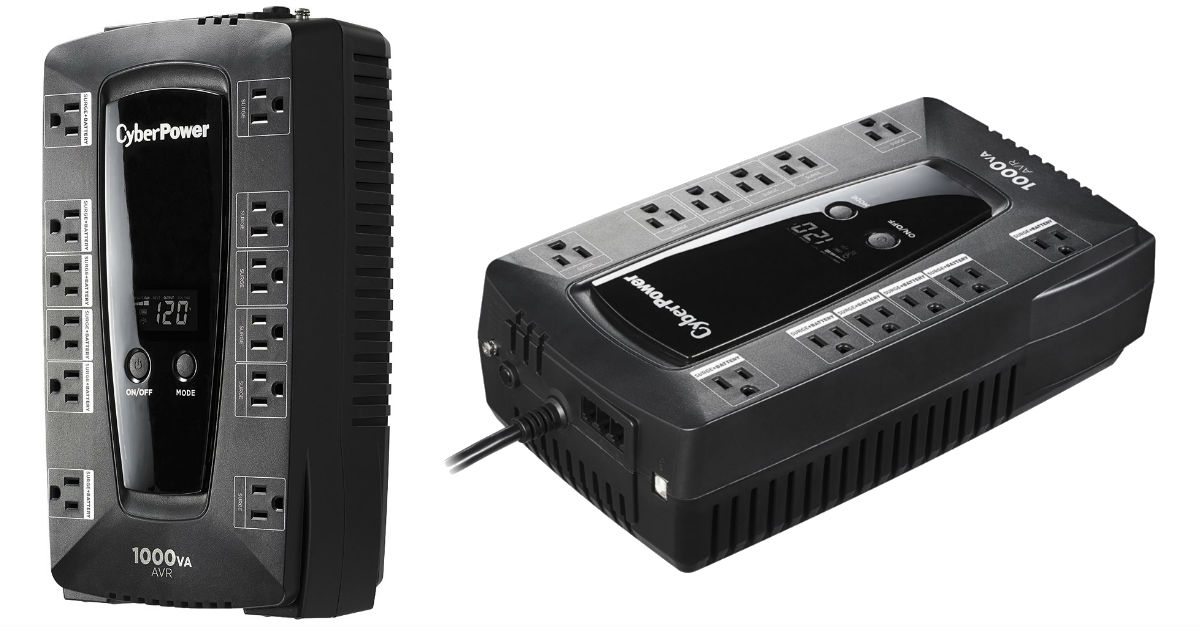 CyberPower 1000VA Battery Back-Up System ONLY $79.99 (Reg $110)