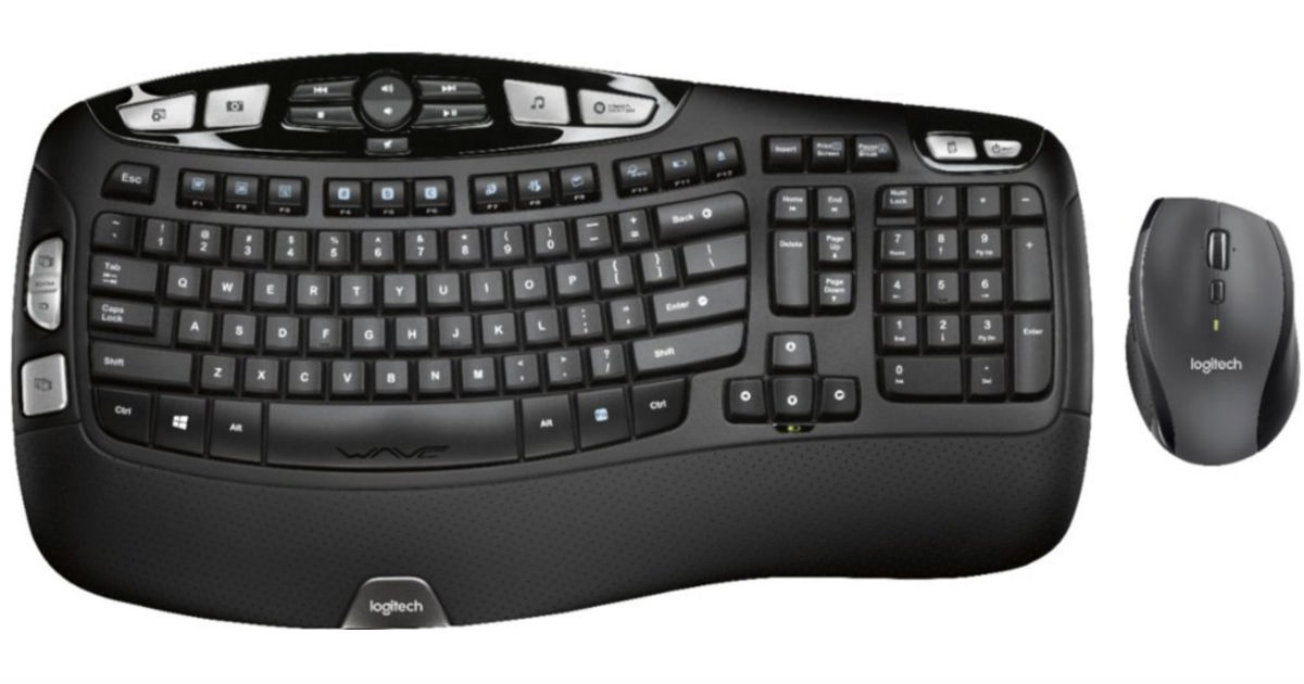 Logitech Wireless Keyboard & Mouse ONLY $34.99 (Reg $70)