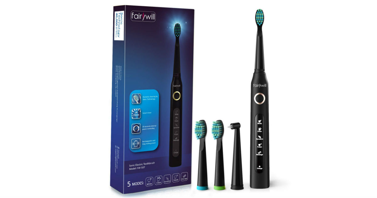 Electric Toothbrush ONLY $18.99 (Reg. $28)