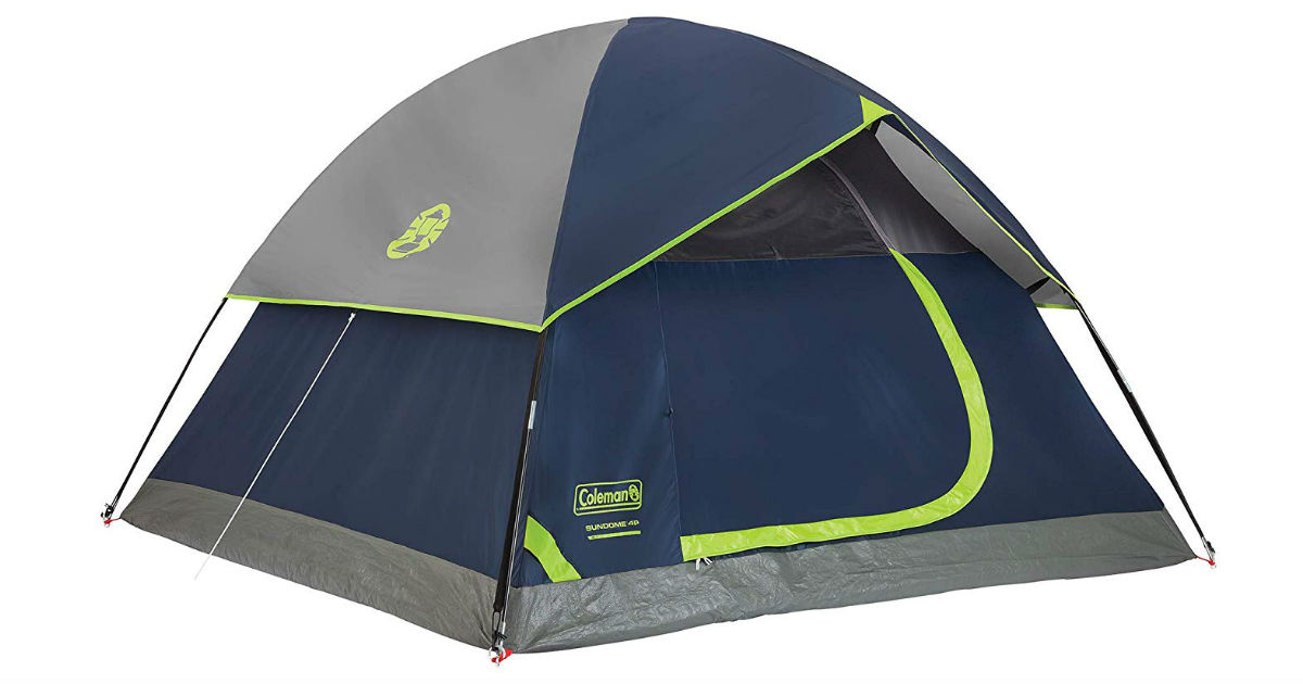 Coleman 4-Person Dome Tent ONLY $49 (Reg. $100)