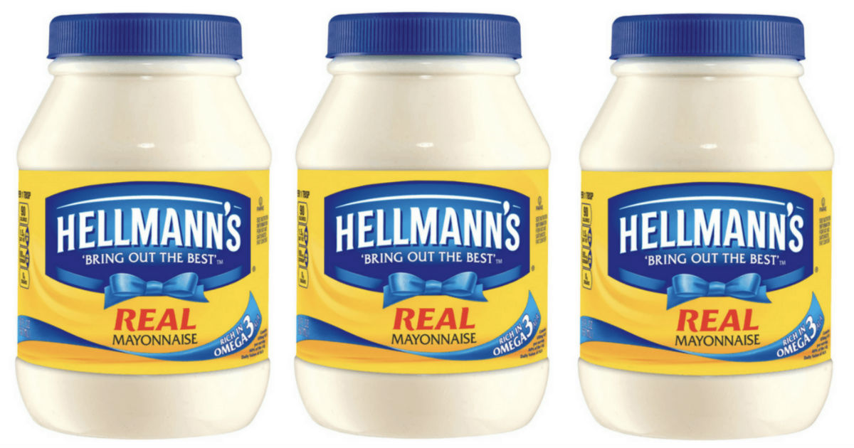 Hellmann’s Mayonnaise Jar ONLY $0.50 at Target (Reg $3.59)