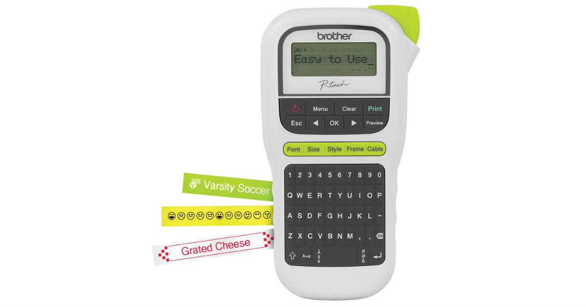 Brother P-Touch PTH110 Label Maker ONLY $14.99 (Reg. $30)