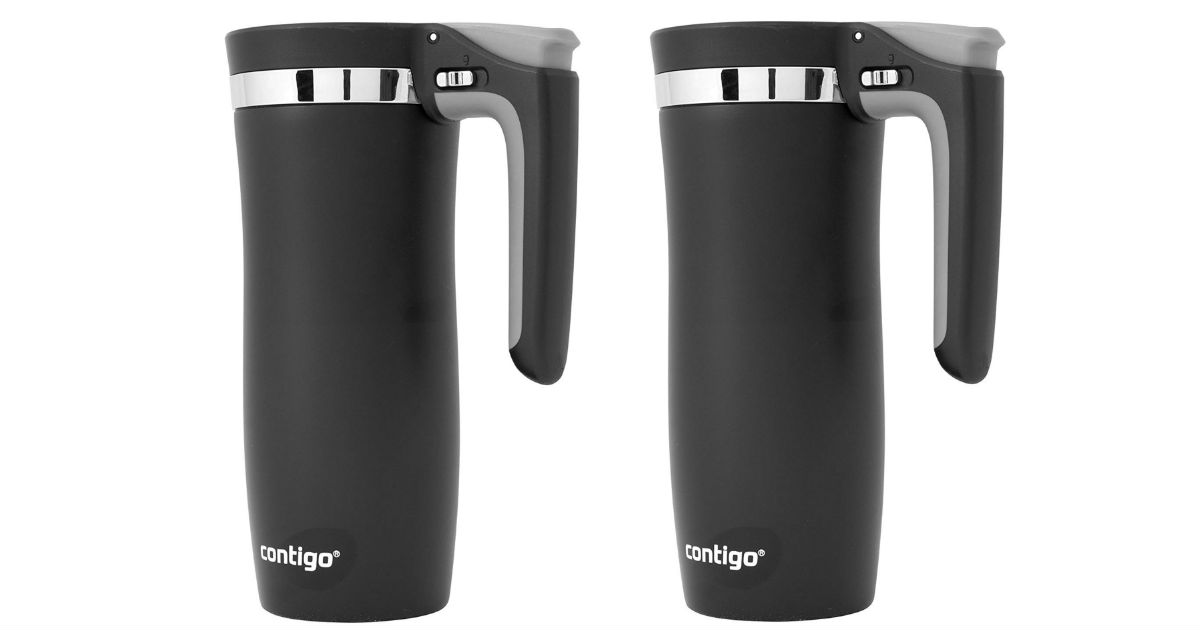 Contigo Handled Stainless Steel Travel Mug ONLY $9.65 (Reg $25)