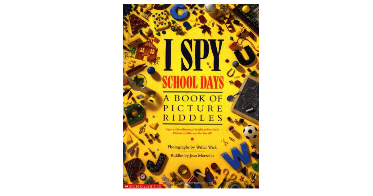 I Spy School Days ONLY $6.24 (Reg. $14)