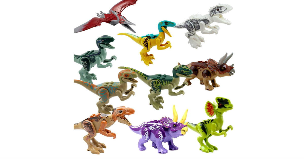 Dinosaur 10-Piece Action Figures ONLY $13.49 (Reg. $30)