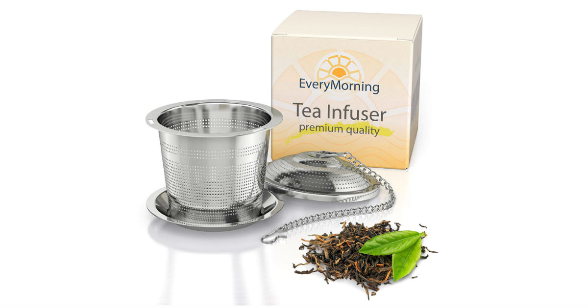 Deluxe Loose Leaf Tea Infuser ONLY $4.74 (Reg. $15)