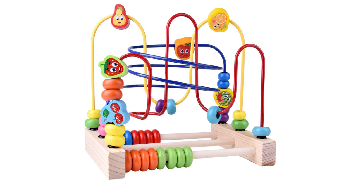 Wooden Beads Maze Toy ONLY $14.40 (Reg. $27)