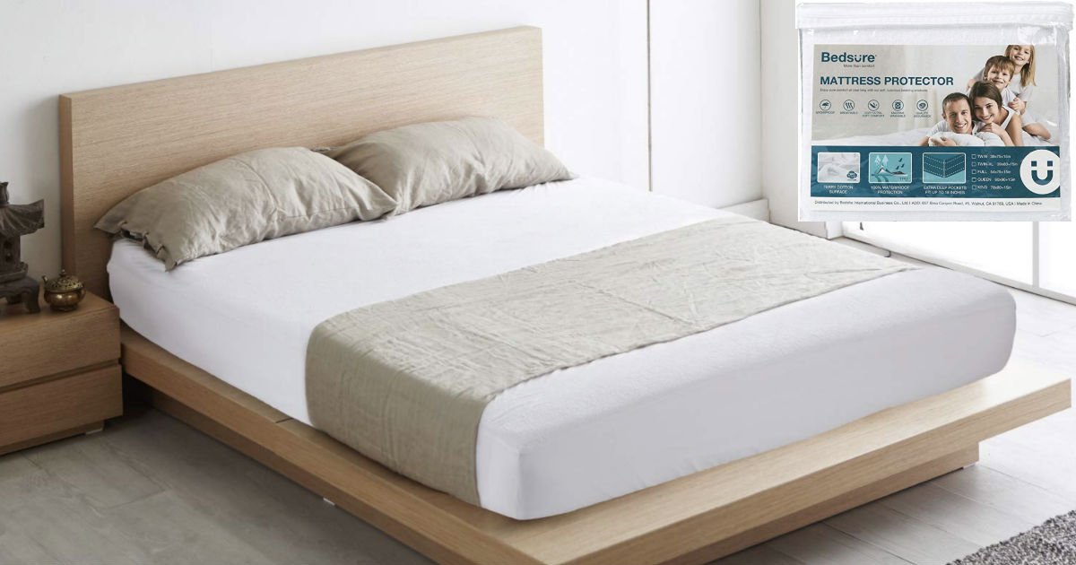 Bedsure Waterproof Mattress Protectors ONLY 15.39 on Amazon Daily