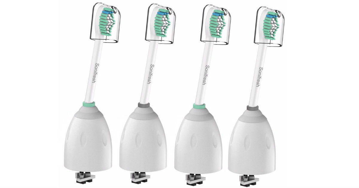 Sonifresh Replacement Toothbrush Heads 4-Pk ONLY $8.83 (Reg $17)