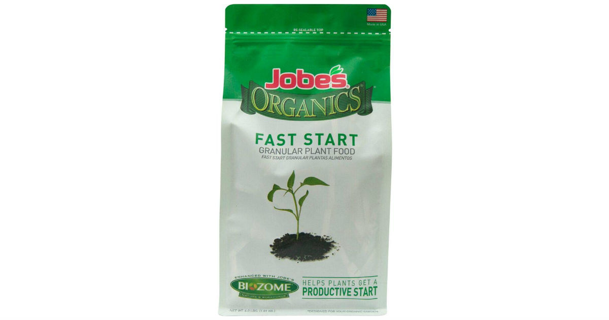 Jobe's Organics Fast Start Plant Food ONLY $8.09 (Reg. $16)