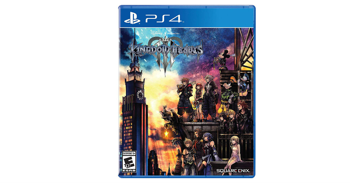 Kingdom Hearts III - Playstation 4 ONLY $29.99 (Reg. $60)